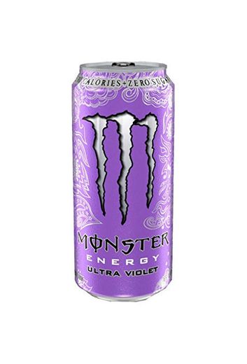 Monster Bebida ultra energética Paquete de 12 Violeta