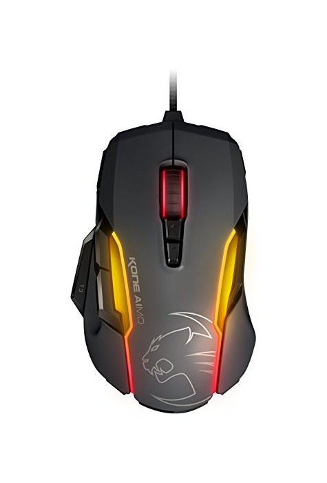 Electronic ROCCAT Kone AIMO Ratón para Gaming - Sensor Óptico Owl-Eye de Gran