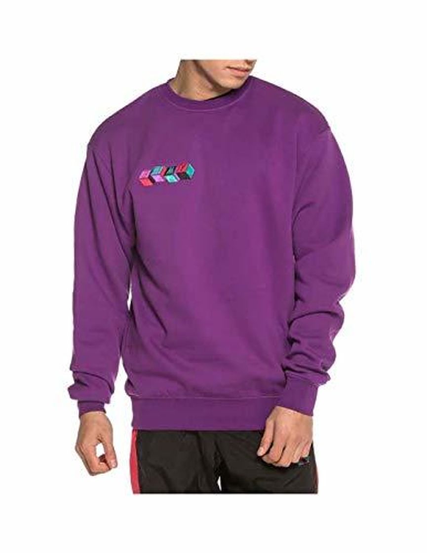 Social GRIMEY S-Sudadera Brick Top Crewneck SS19 Violet