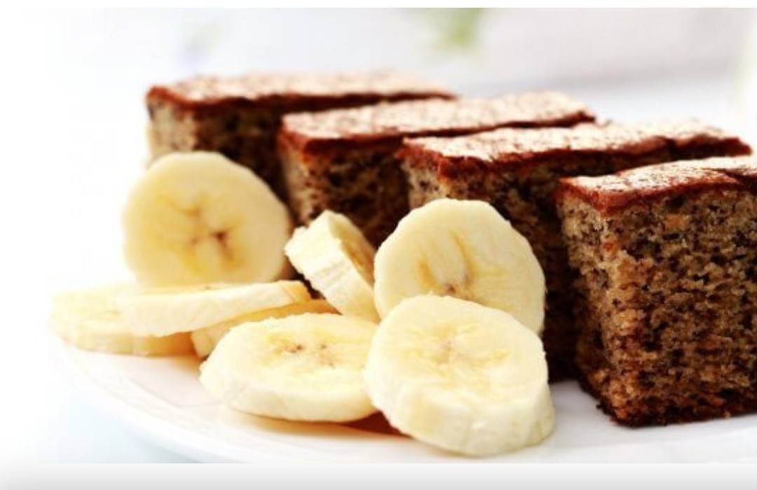 Moda Bolo de Banana Fitness