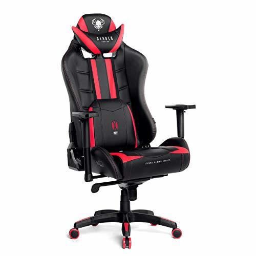 Diablo X-Ray Gaming Silla de Oficina Silla Gamer Apoyabrazos 2D Diseño Ergonomico