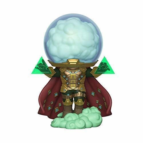 Funko- Pop Vinilo: Spider-Man Far from Home: Mysterio Disney Marvel Figura Coleccionable,