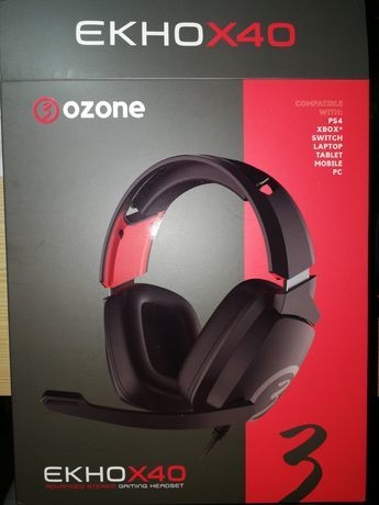 Product Headset Ozone Ekho X40 Stereo Preto

