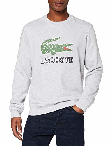 Social Lacoste Sh6382 Sudadera, Gris