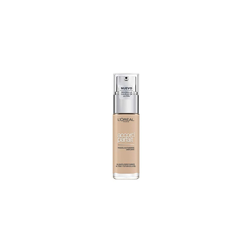 Social L'Oréal Accord Perfect Paris Maquillaje Fluido, Tono: 2R Vanille Rose