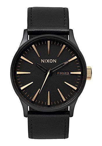 Nixon Reloj Analógico para Hombre de Cuarzo con Correa en Piel A105-1041-00