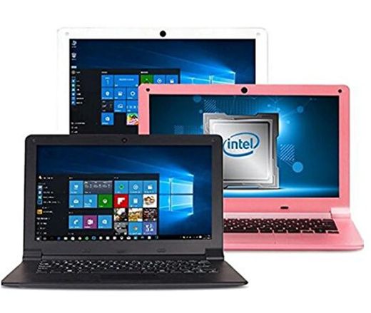 FANCY CHERRY® HD Ultrabook de 11.6 Pulgadas Laptop Computadora portátil Windows 10