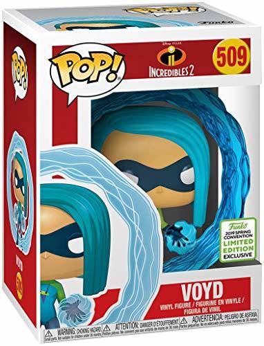 Game Funko Pop! Incredibles 2 Muelle Convención Exclusivo Voyd Disney Pixar Edición Limitada