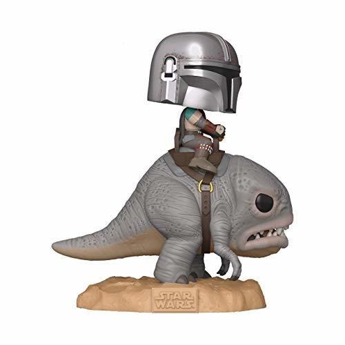 Social Funko Pop Rides: Star Wars The Mandalorian on Blurg Collectible Toy, Multicolor