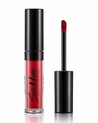 Social Silk Matte Liquid Lipstick 07 Claret Red Flormar