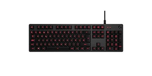 Logitech G413 - Teclado mecánico con retroiluminación para Gaming