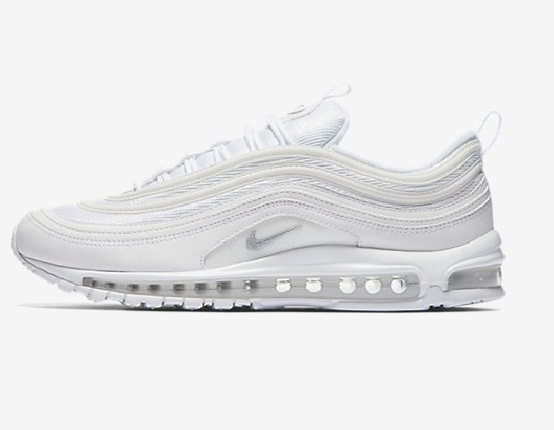 Social Nike air max 97 brancas