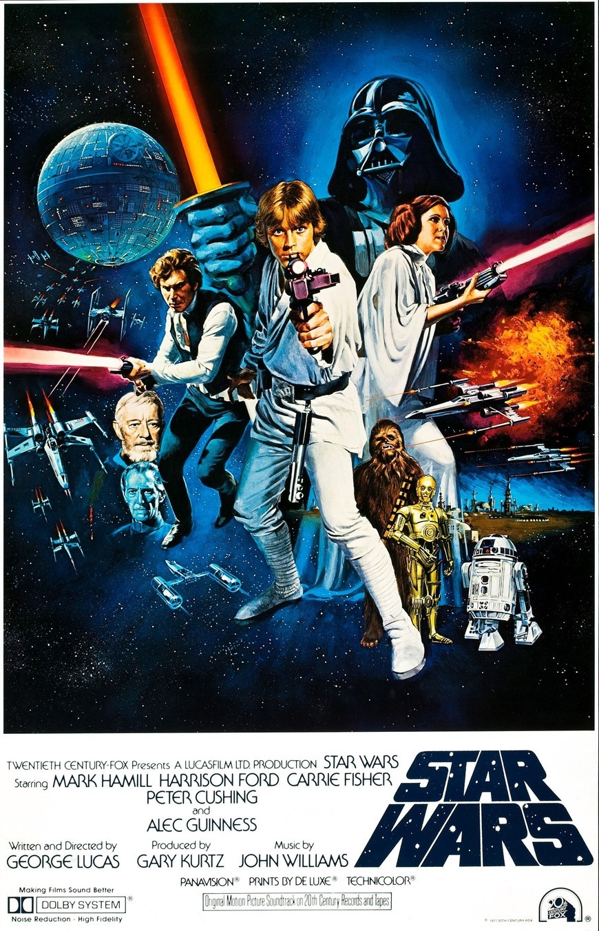 Movie 1. Star Wars: Episode IV - A New Hope (1977)