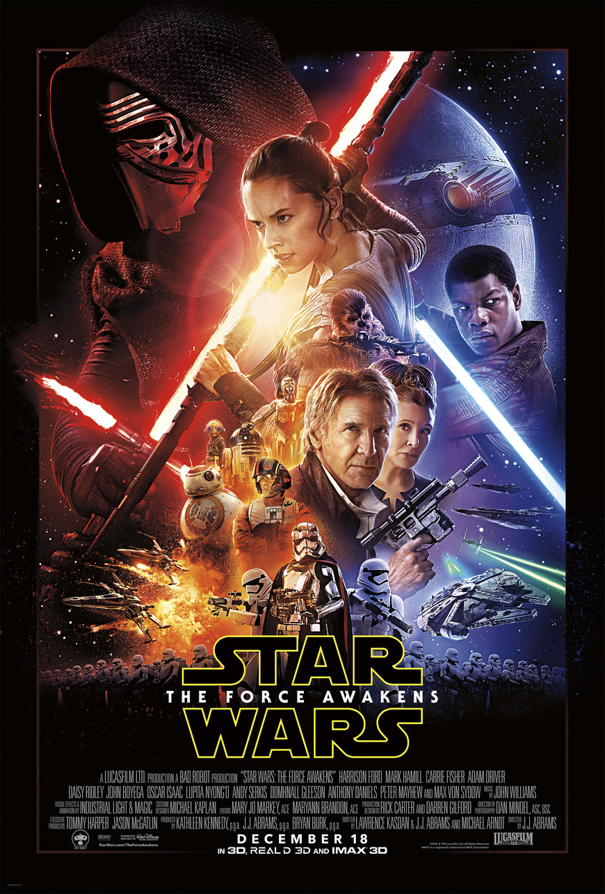 Movie 7. Star Wars: Episode VII - The Force Awakens (2015)