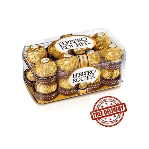 Ferrero Rocher - Caja de Regalo con 16 Piezas - 200g -