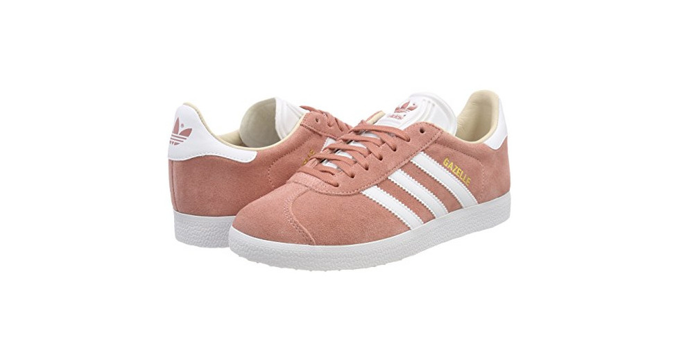 Social Adidas Gazelle W, Zapatillas de Deporte para Mujer, Rosa