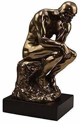 qingtianlove Estatua Q-Shanping de la Figura de Bronce, resinador de Escultura de