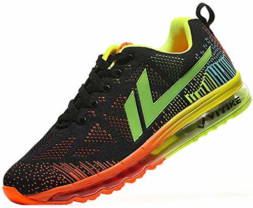 VITIKE Zapatillas Running para Hombre Aire Libre y Deporte Transpirables Casual Zapatos
