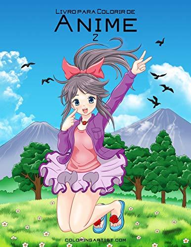 Lugar Livro para Colorir de Anime 2