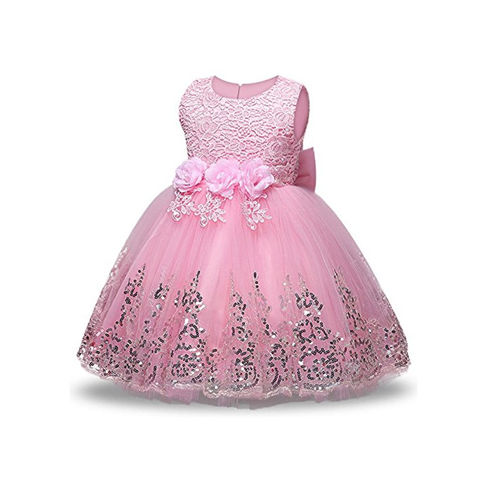 Social LZH Niña Vestido Flor Princesa Fiesta Cumpleaños Boda Elegantes Formal Ropa