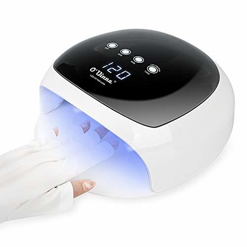 Lugar 52W Lámpara LED UV Uñas para Manicura/Pedicura con 4 Temporizadores, Sensor Automático,