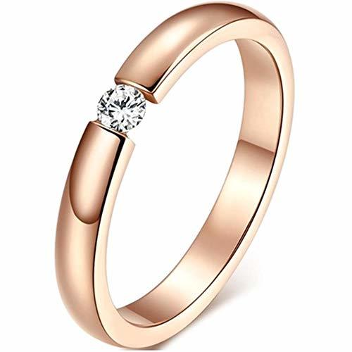 Social WGY Anel De Noivado para As Mulheres Da Cor Do Ouro De