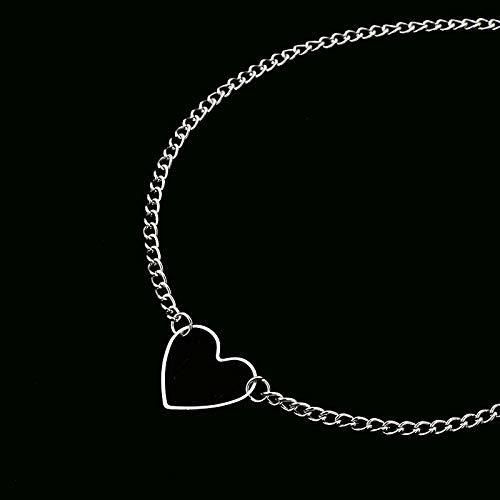 LWHRKSJC Gargantilla De Corazón Hueco Collares Para Mujer Collar De Collar De