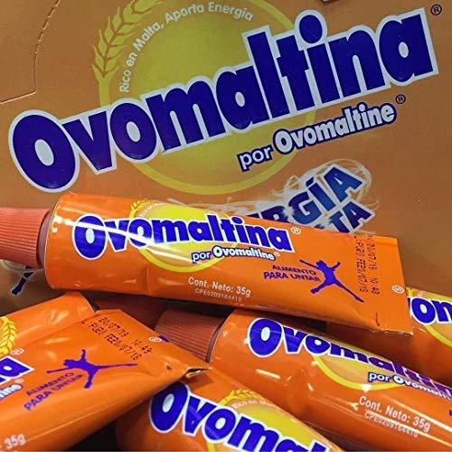 OVOMALTINA Chocolate en Tubito Alimento para Untar 3 Tubos de 35 gr