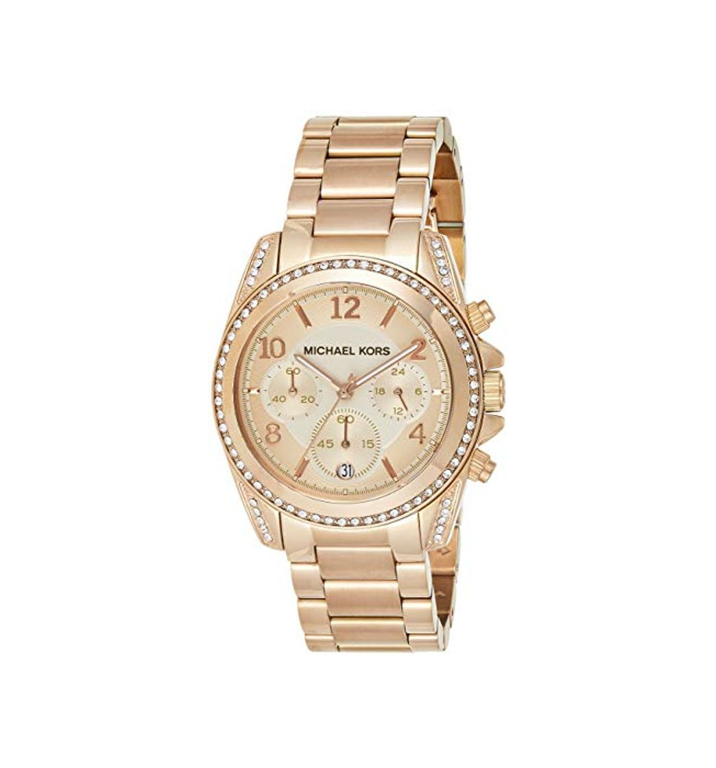 Product Michael Kors Reloj Cronógrafo para Mujer de Cuarzo con Correa en Acero Inoxidable MK5263