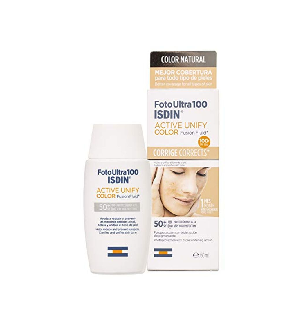 Social Foto Ultra 100 ISDIN Active Unify COLOR Fusion Fluid SPF 100+