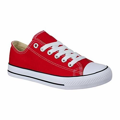 Elara Zapatillas Unisex Deportivas Chunkyrayan BenkeyB Red-38