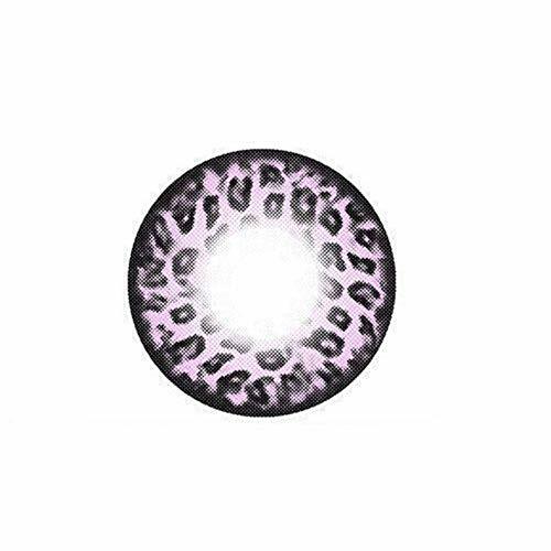 Lugares 1pc Leopardo Maquillaje Necesario Cosméticos Lentes de Contacto Coloridas Ampliar Ojos de