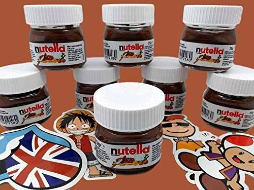 Pack 8 unidades Mini Nutella Ferrero 25gr