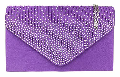 Lugares Girly Handbags - Cartera de mano para mujer W 21, H 14,