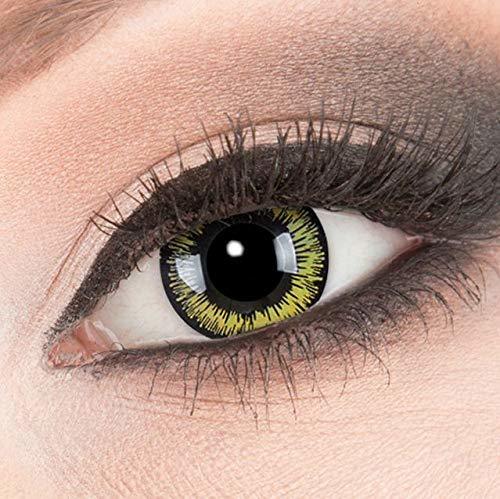 Lugares Colores Amarillos Contacto lente Crazy Contacto lente Crazy Contact Lenses Yellow Lunatic