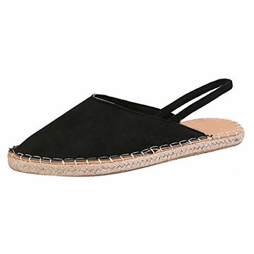 Lugar TWIFER Sandalias y Chanclas para Mujer Romanas Slip-Ons Pointed Toe Vestir para