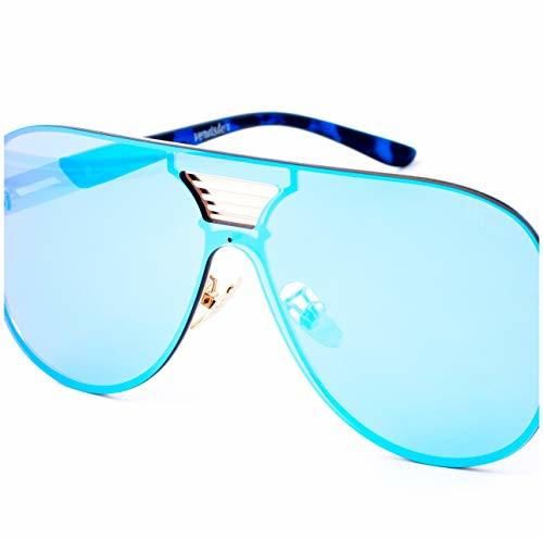Verdster Blade Gafas De Sol De Aviador Oversize – Protección UV –