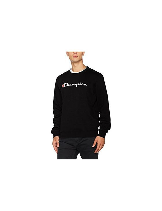 Fashion Champion Classic Logo para Hombre Sudadera, Negro