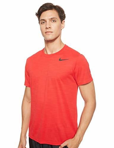 Nike M Nk Superset Top SS Camiseta, Hombre, Rojo