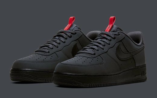 Nike Air Force 1 'Anthracite/Red