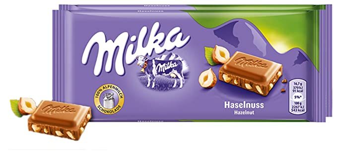 Producto Milka toda avellanas, 16 unidades