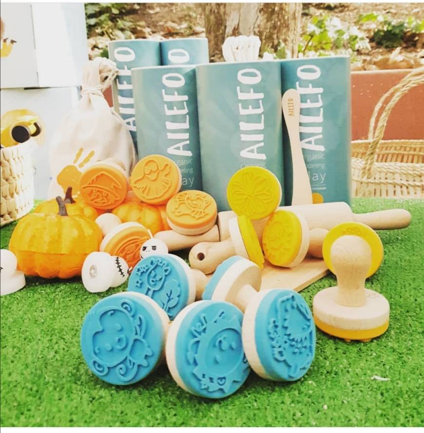 Social Carimbos para moldar plasticina