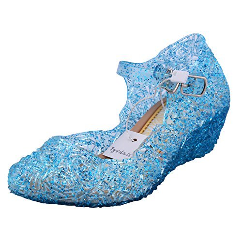 Social Tyidalin Niña Bailarina Zapatos de Tacón Disfraz de Princesa Zapatilla de Ballet