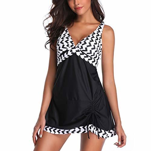 K-Youth Mujer Tankini Talla Grande Traje de Baño con Pantalón Corto Traje