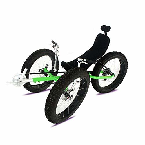 Producto Qj Acostado en una Gruesa Bicicleta de montaña de neumáticos Moto de