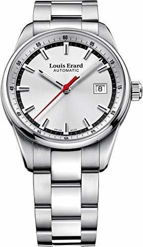 Louis Erard Heritage Collection Swiss automático Plata Dial Hombres Reloj de 69105 AA11