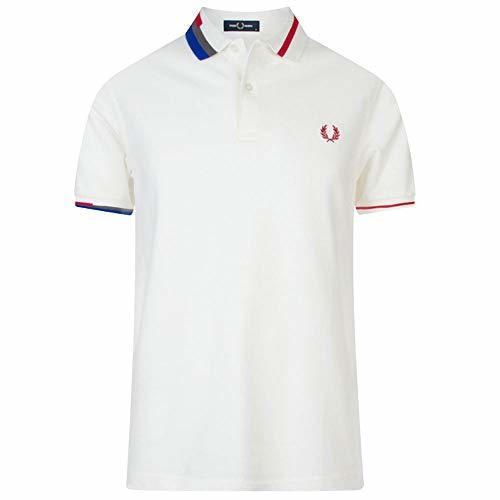 Fred Perry Abstract Collar Pique Shirt