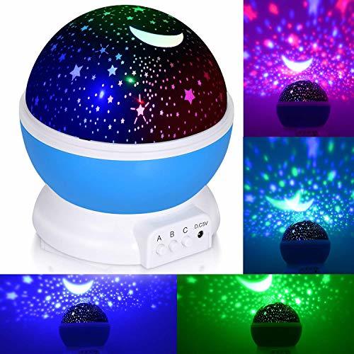 Social Adoric Proyector Lámpara De Dormir Lámpara Infantil Lámpara Proyector Infantil 360 Grados