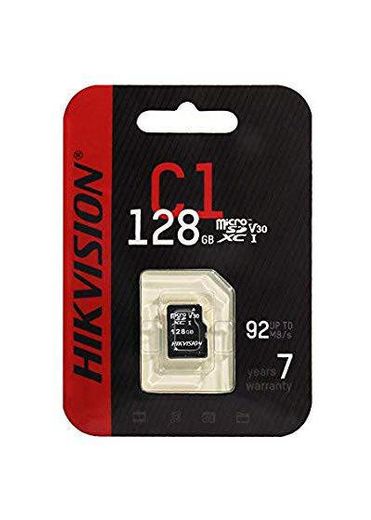 Hikvision Cartão de memória Micro SD de 128 GB MicroSDXC