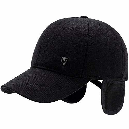 Lugar Vinteen Sombrero Hombres Sombrero de Invierno Gorra de béisbol Mantén la protección